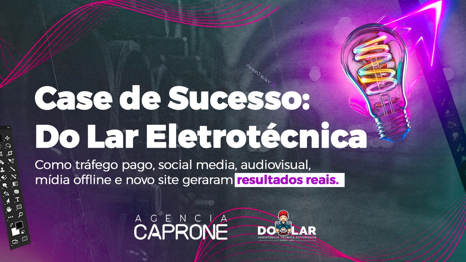 Case Do Lar - Identidade visual e posicionamento completo